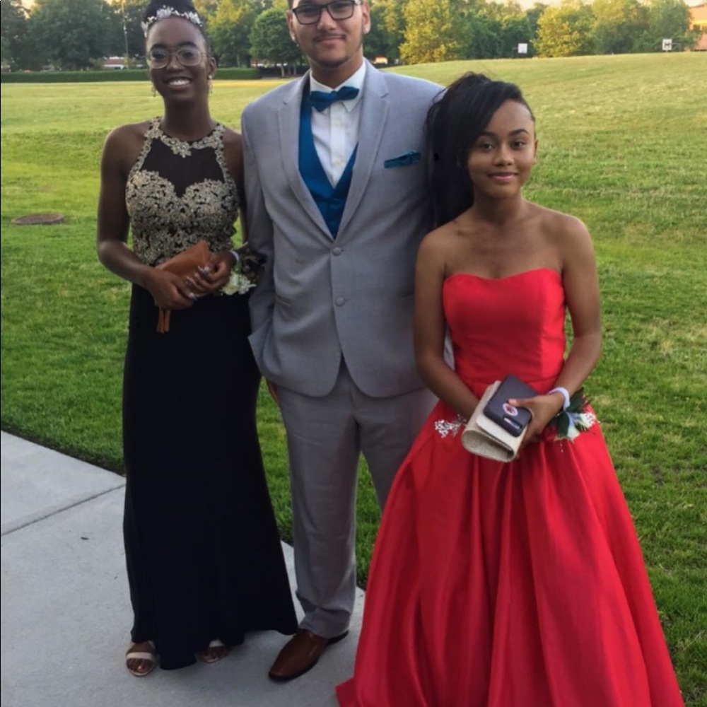 Red Prom Dress - Picture 2 of 3